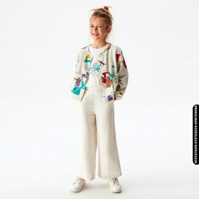 Kız Pantolon 8-14 Yaş 54321 Kpnt09086 - xo kids