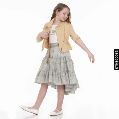 Kız Takım Elbise 8-14 Yal 23129 Ktke00053 - xo kids