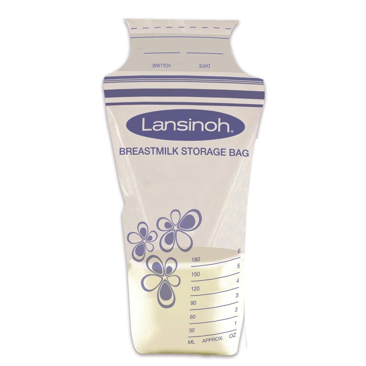 أكياس تخزين حليب الثدي من لانسينوه، ٢٥ قطعة - 3