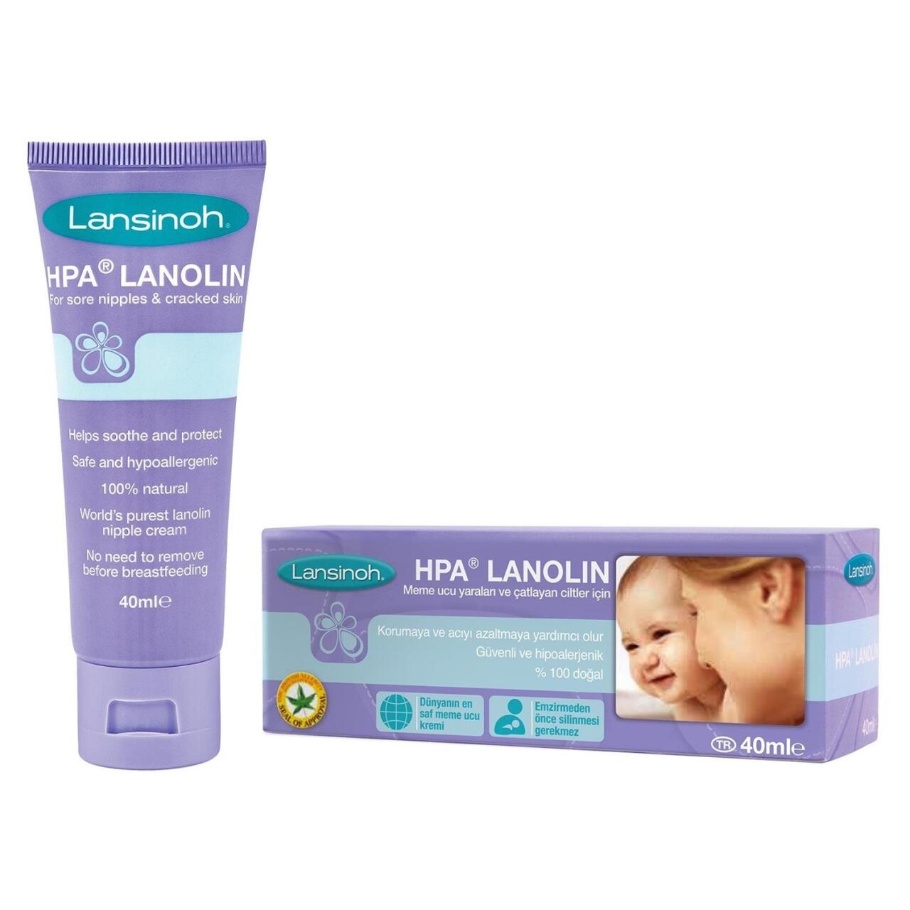 Lansinoh Lanolin Anne Göğüs Ucu Kremi 40 Gr - 1