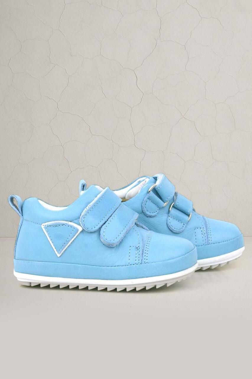 Rakerplus Scrat Genuine Leather Blue White First Steps Shoes - 1