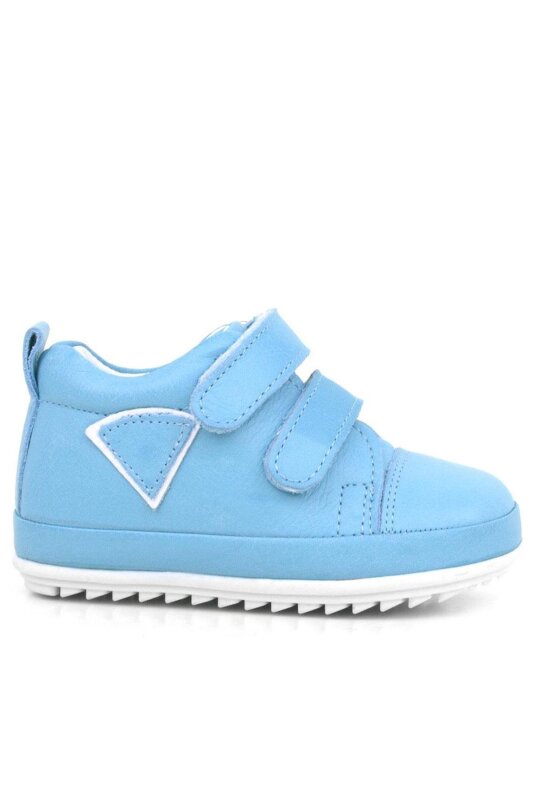 Rakerplus Scrat Genuine Leather Blue White First Steps Shoes - 3