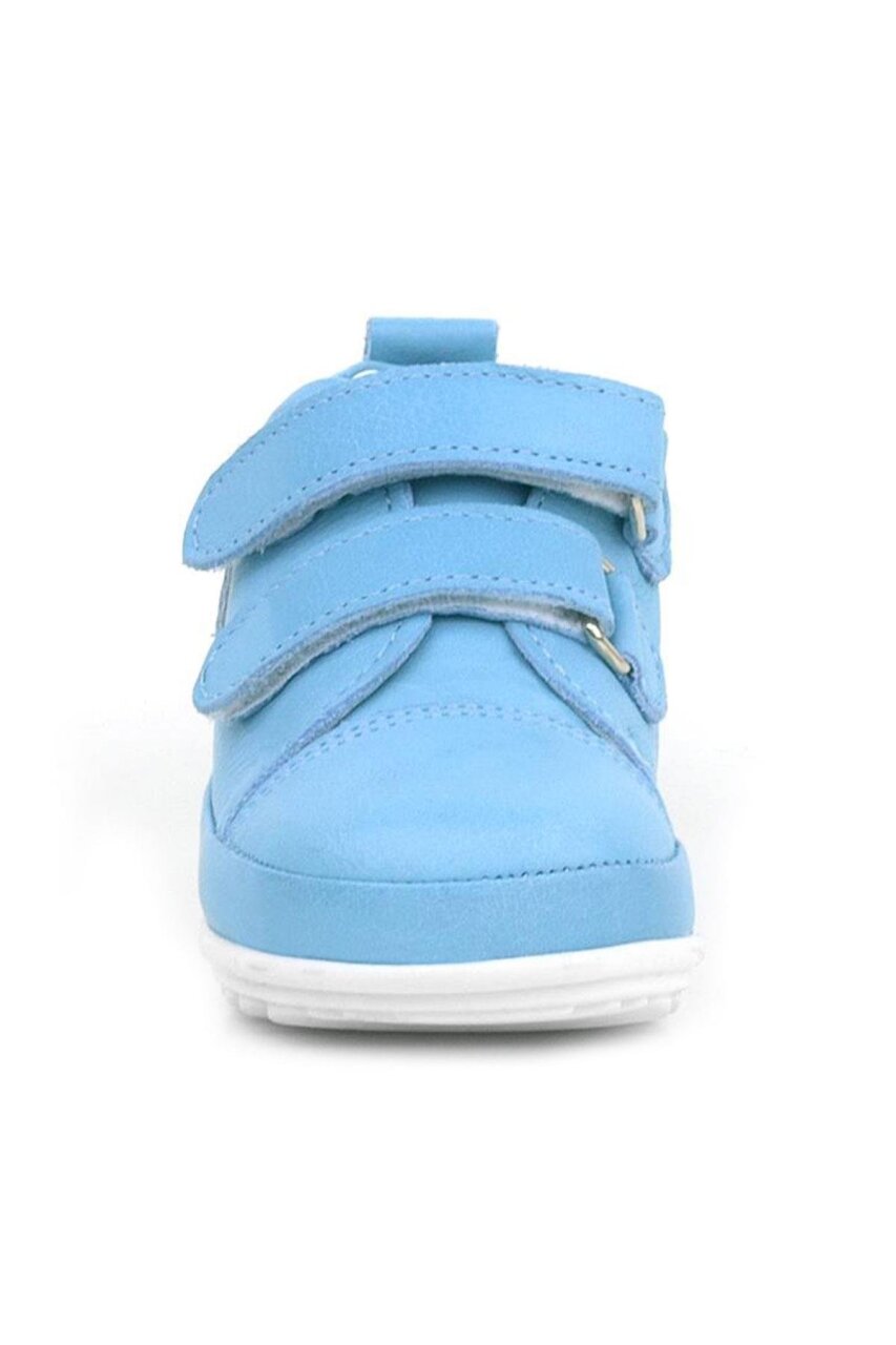 Rakerplus Scrat Genuine Leather Blue White First Steps Shoes - 4