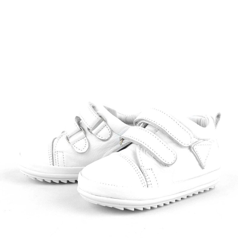 Rakerplus Scrat Genuine Leather White First Steps Shoe - 5