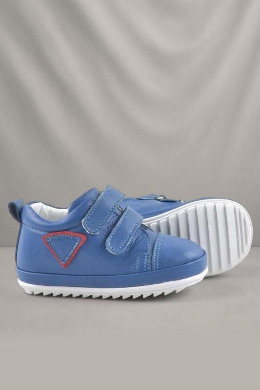 Rakerplus Scrat Genuine Leather Blue First Steps Shoe - Rakerplus