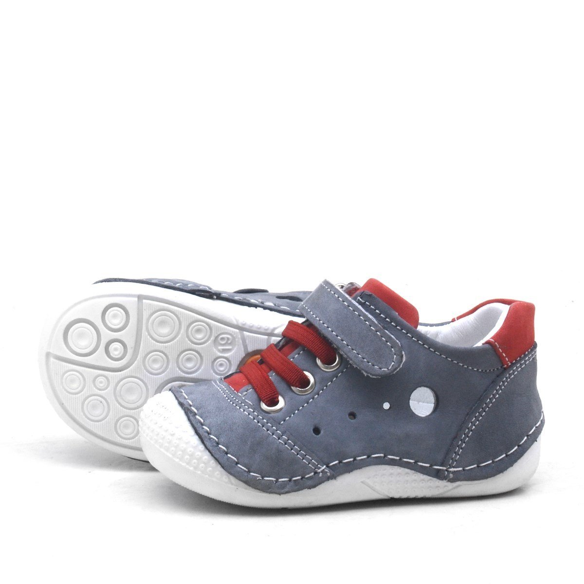 Genuine Leather Velcro Summer Baby Boy Shoes - 4