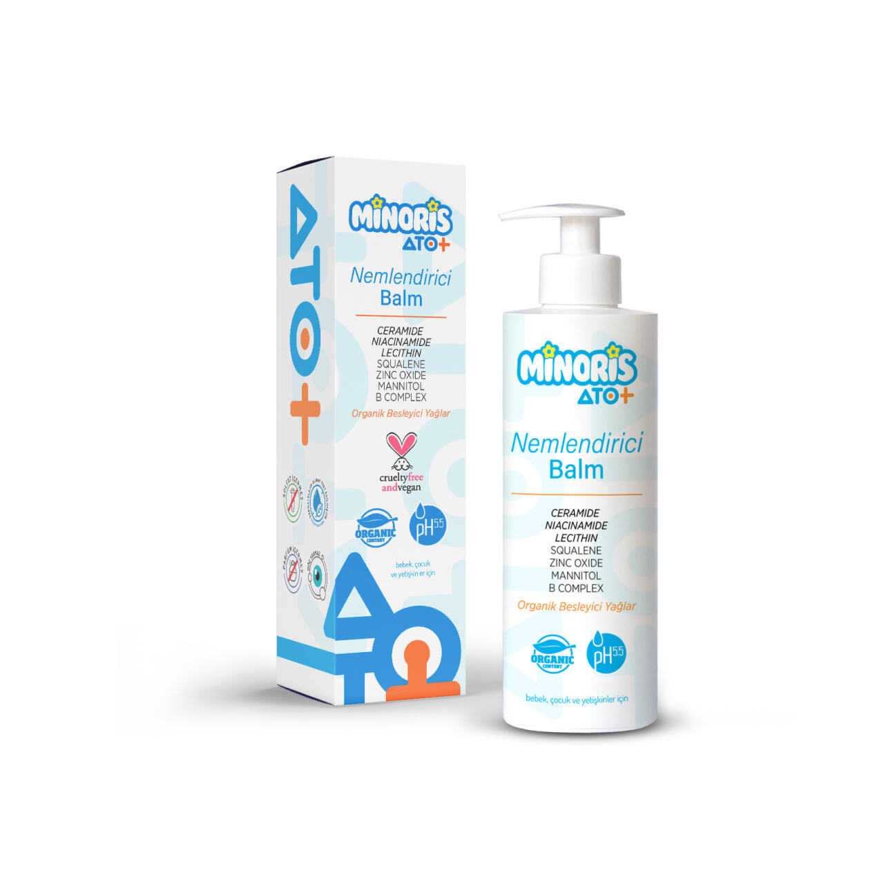 Minoris ATO+ Nemlendirici Balm 400 ml - 1