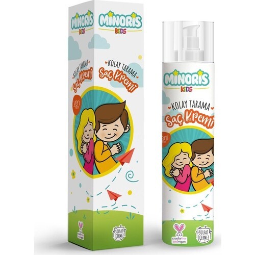 Minoris Kids Organik Kolay Tarama Saç Kremi 200 ml - 1