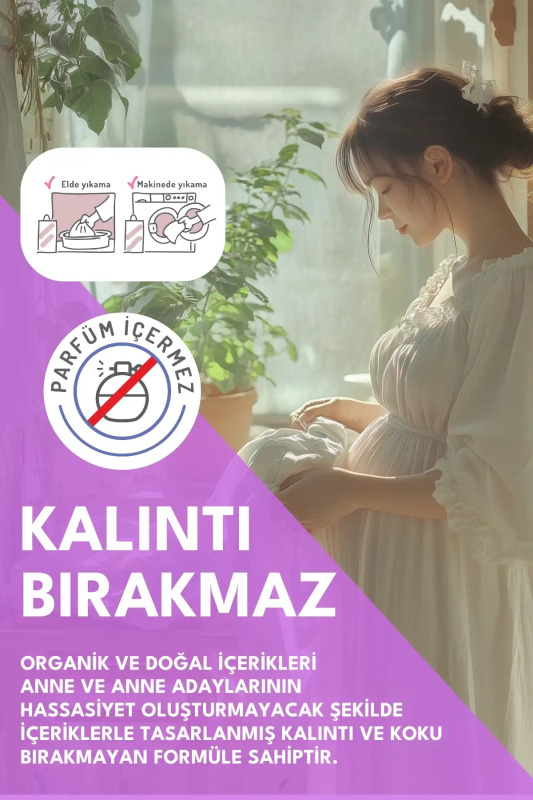 Minoris MOM Organik Sıvı Çamaşır Deterjanı 1 Lt 50 Yıkama - 7