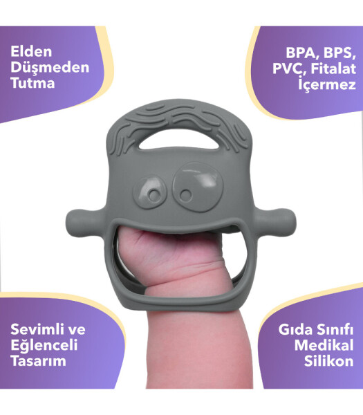 عضاضة موتشي رمادية - 4