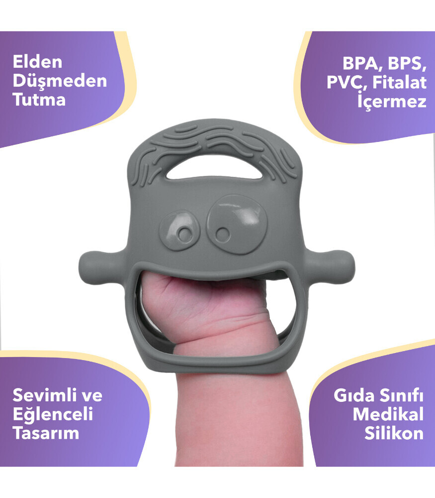 عضاضة موتشي رمادية - 4