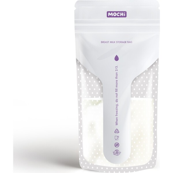 أكياس تخزين حليب الثدي موتشي 50 قطعة - 2