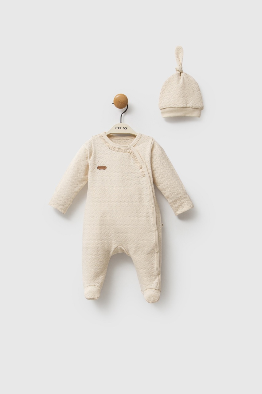 جمبسوت موي نوي مع قبعة MNB1248 بيج - 1