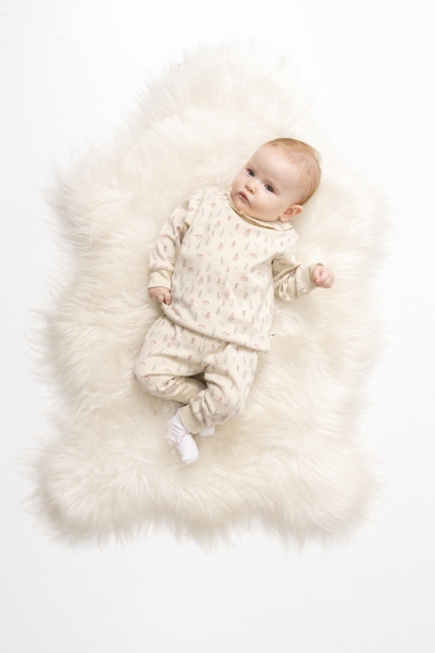 بدلة موي نوي كوكينا مكونة من قطعتين MNB5335 باللون البيج - 2