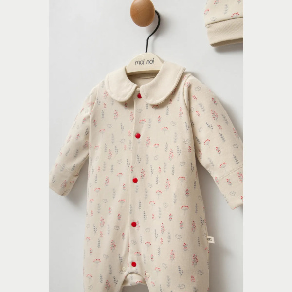 جمبسوت موي نوي كوكينا مع قبعة MNB1259 بيج - 2