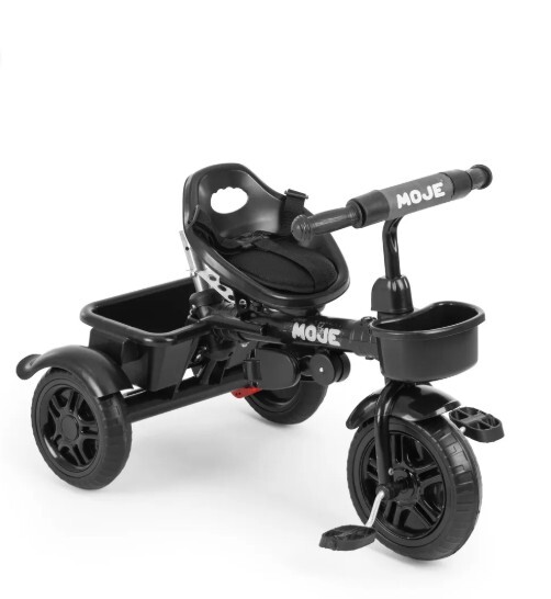 دراجة أطفال بثلاث عجلات من طراز Moje باللون الرمادي - 4