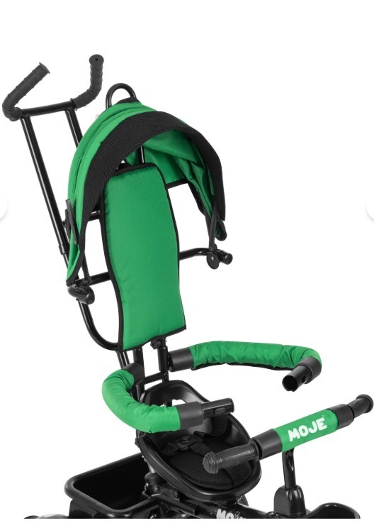 دراجة أطفال بثلاث عجلات من طراز Moje باللون الأخضر - 4
