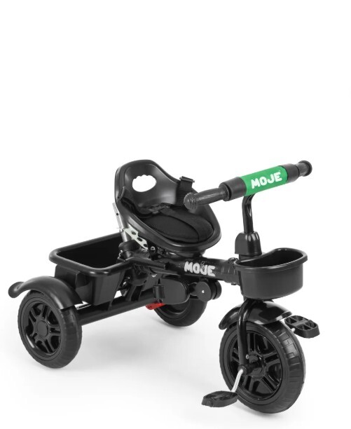 دراجة أطفال بثلاث عجلات من طراز Moje باللون الأخضر - 5
