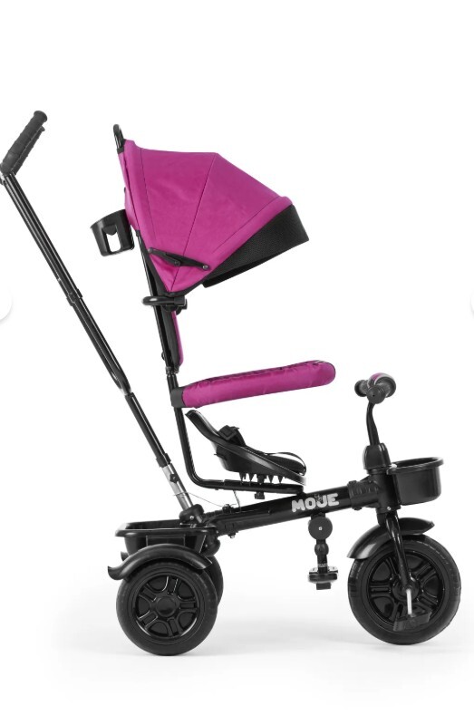 دراجة أطفال بثلاث عجلات من موجي ستايل - لون وردي - 3