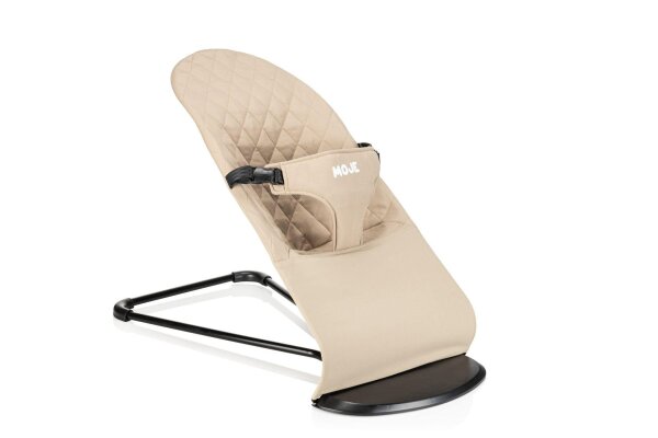 سرير هزاز من موجي فاشون باللون البيج - Moje