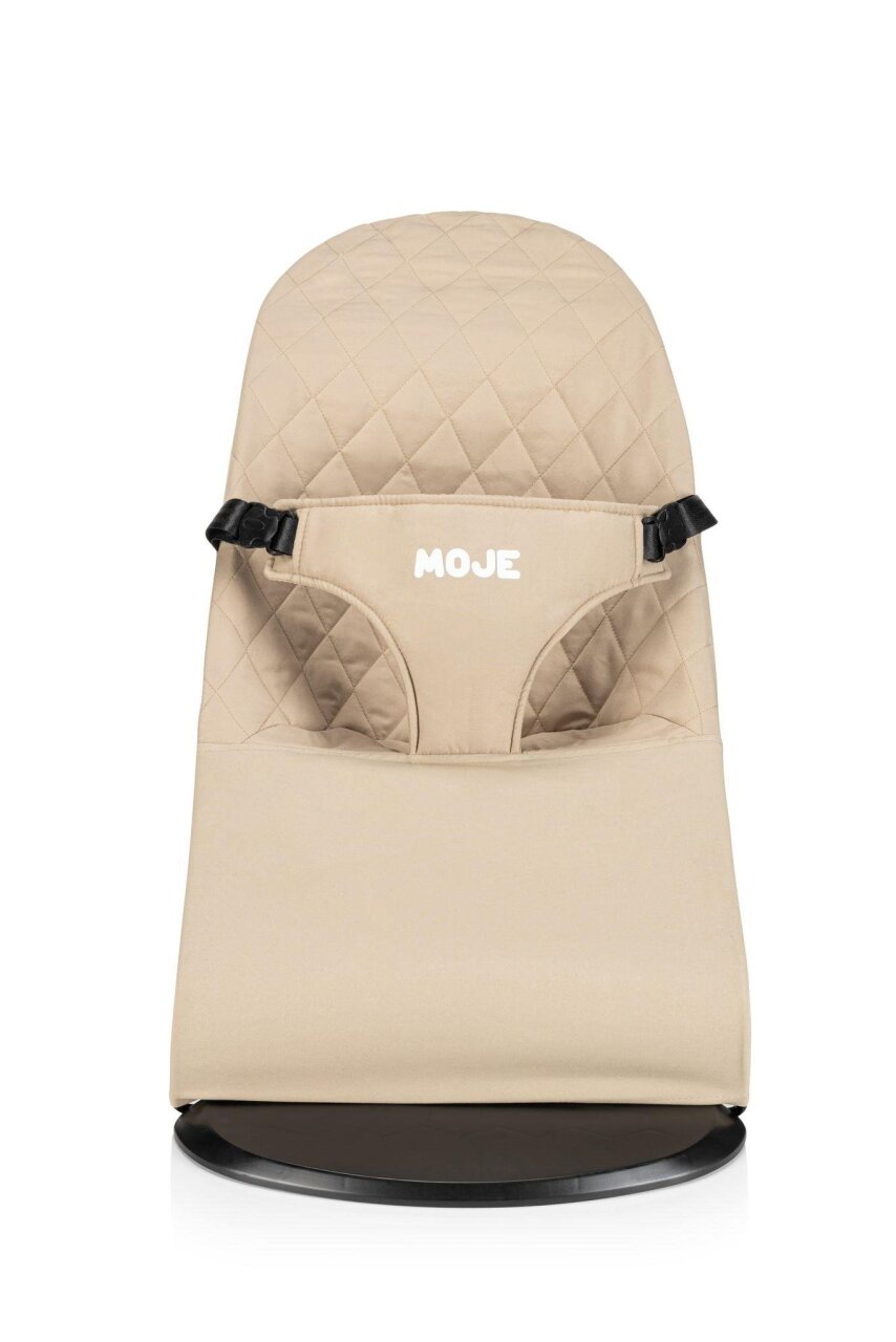 سرير هزاز من موجي فاشون باللون البيج - 2