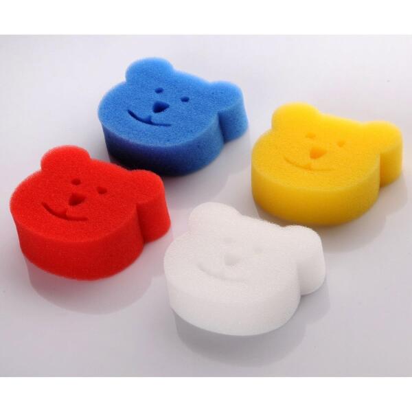 إسفنجة استحمام للأطفال من موجي - 4 قطع - Moje