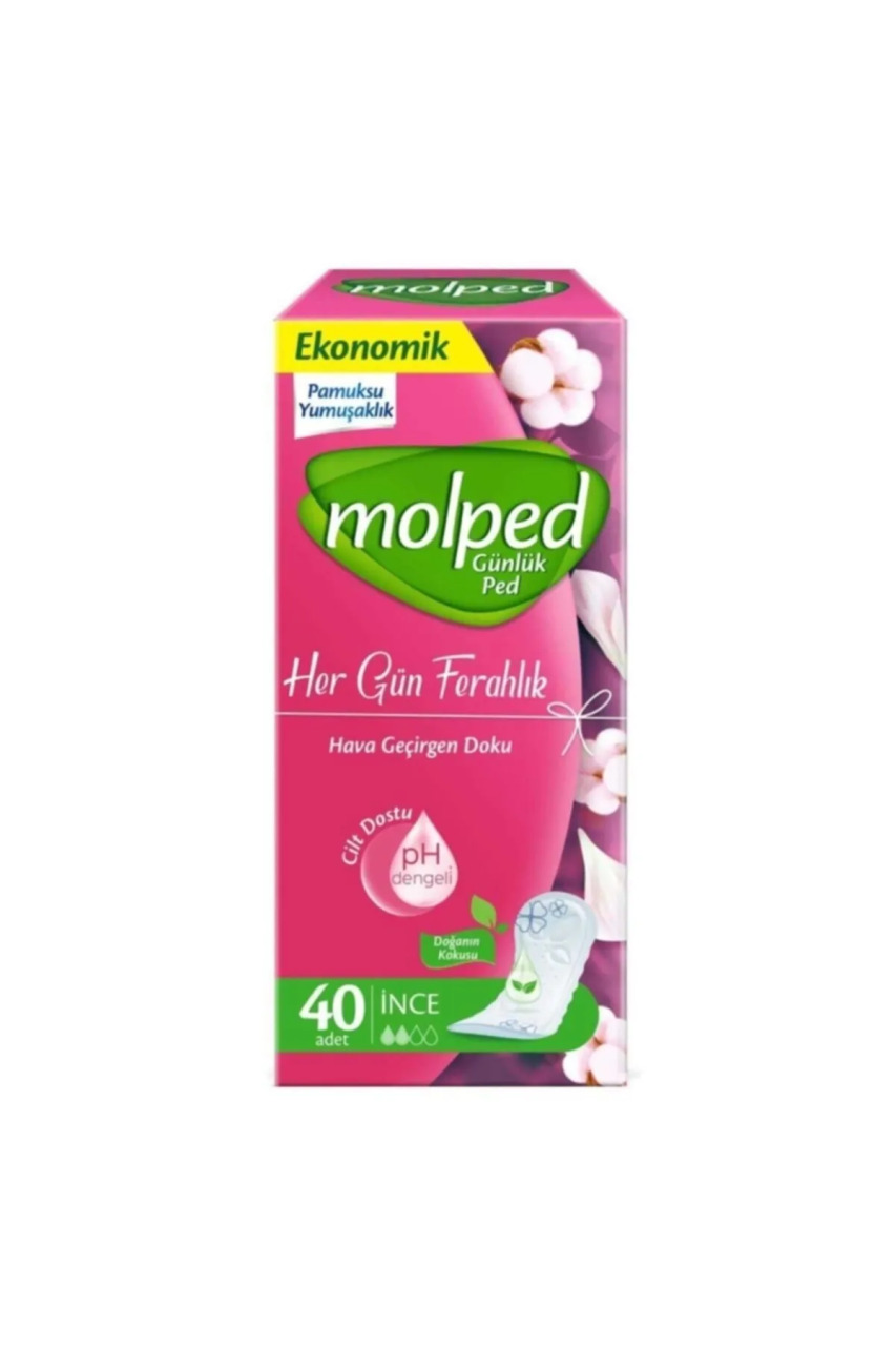 Molped Her Gün Ferahlık Ped Eko 40 Adet - 1
