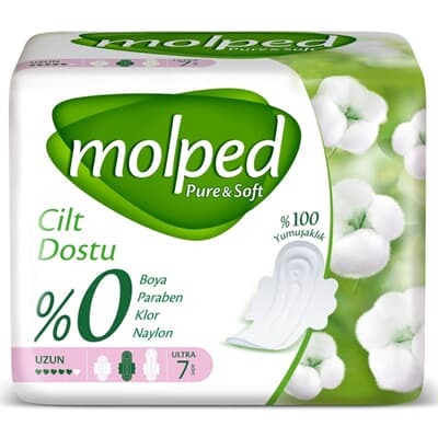 Molped Pure&Soft Uzun Ped 7 Adet - 1