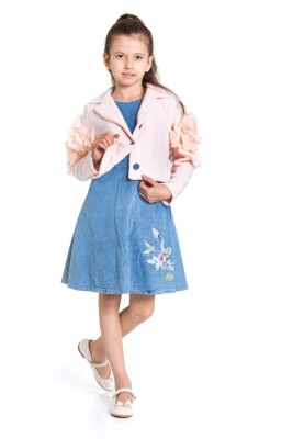 طقم تنورة للبنات من عمر 6 إلى 9 سنوات 51050 - 5