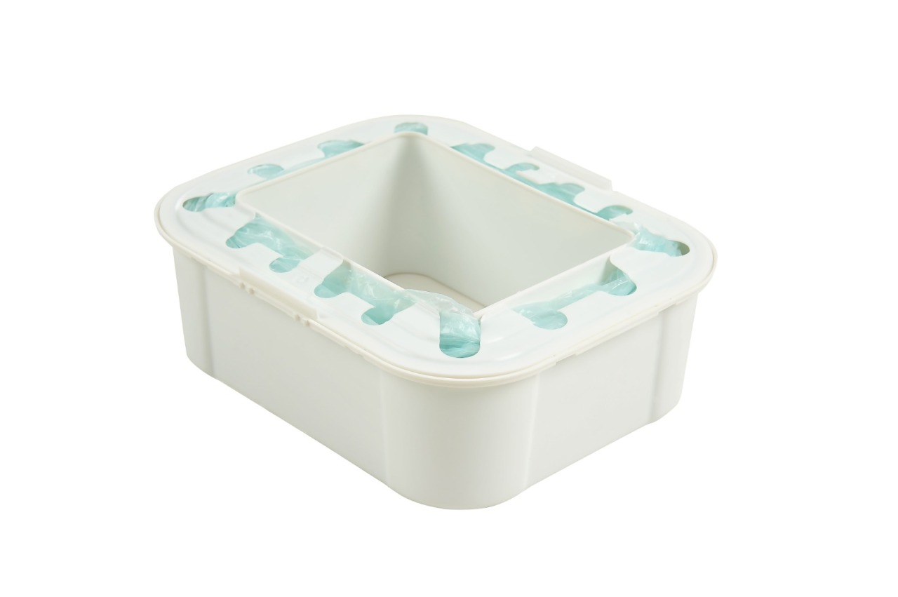 سلة مهملات الحفاضات موتيك - 4