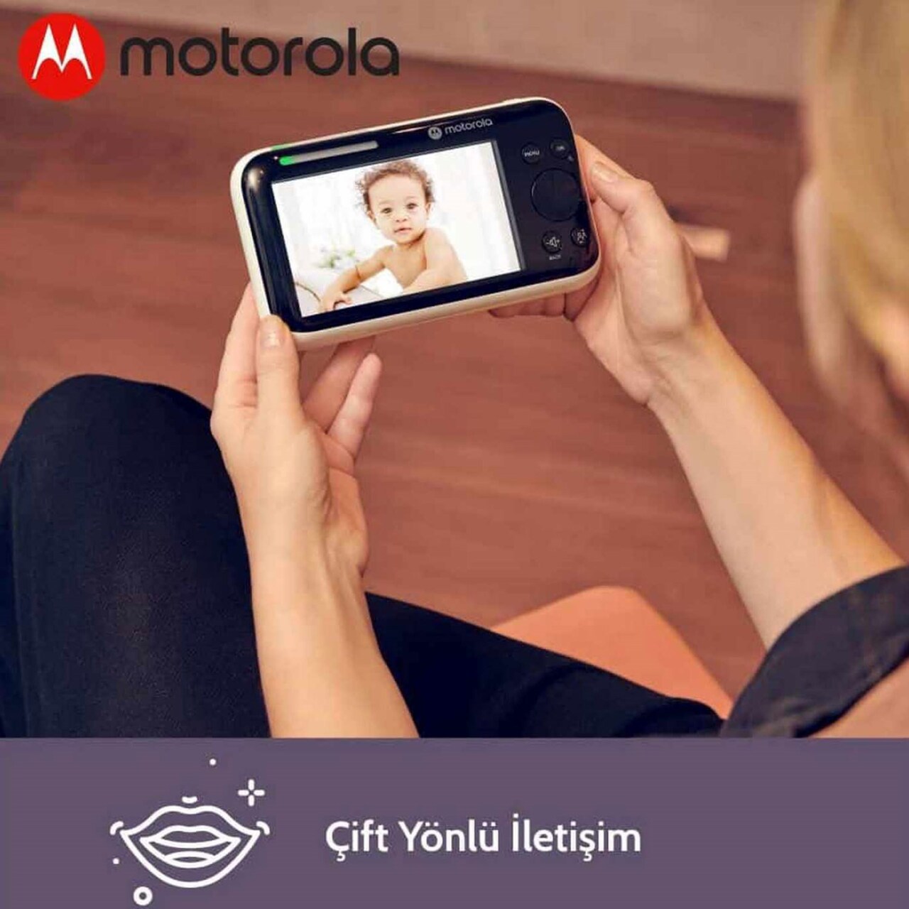 Motorola PIP1510 FHD Wifi Connect 5 İnç Dijital Bebek Kamerası - 8