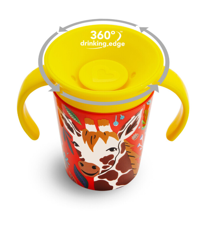 Munchkin Mucize 360° Alıştırma Bardağı 6 Ay+ 177 ml Zürafa - 3