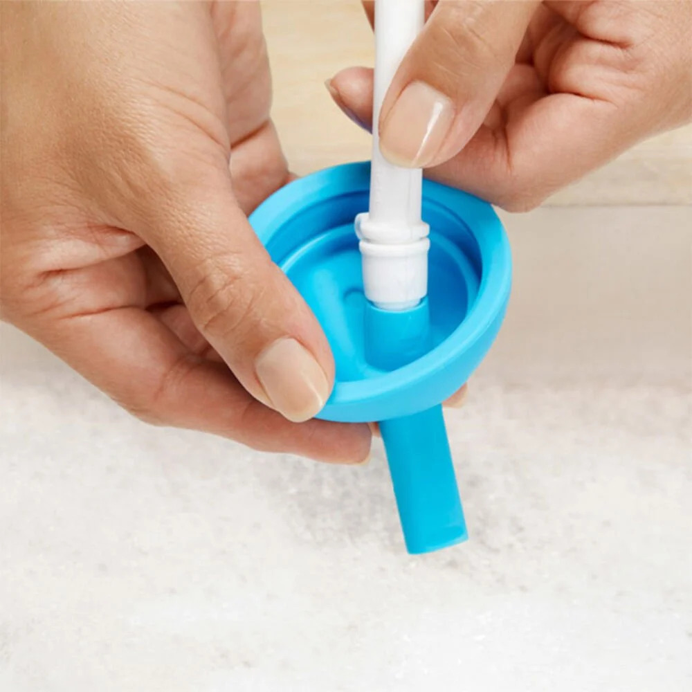 Munchkin Simple Clean Pipetli Alıştırma Bardağı 12+ Ay 296 ml Mavi - 4
