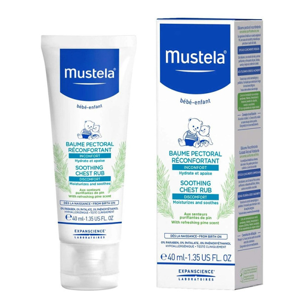 مرهم موستيلا المهدئ للصدر 40 مل - Mustela