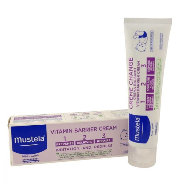 Mustela Baby Vitamin Barrier 1.2.3.Cream Pişik Önleyici Krem 100 ml - Mustela