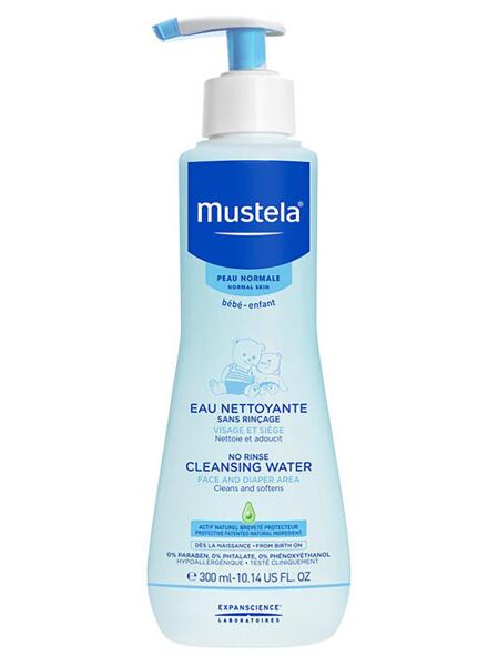 موستيلا - سائل تنظيف بدون شطف، 300 مل - Mustela