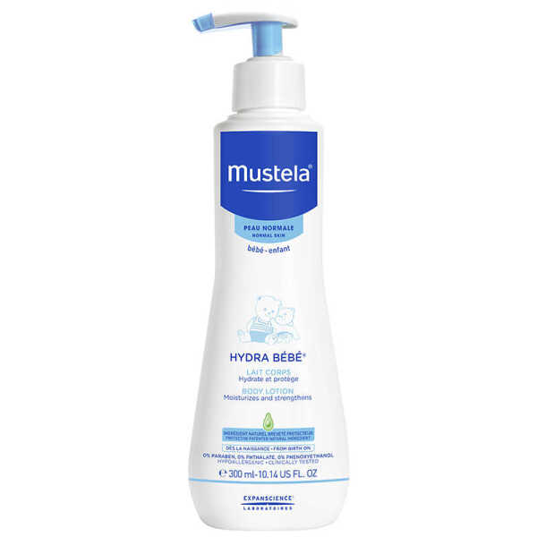 لوشن الجسم موستيلا هيدرا بودي للأطفال 300 مل - Mustela