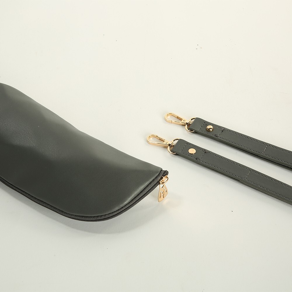 حقيبة ظهر M&Y Puff للعناية بالأم والطفل 7335 باللون الرمادي - 3