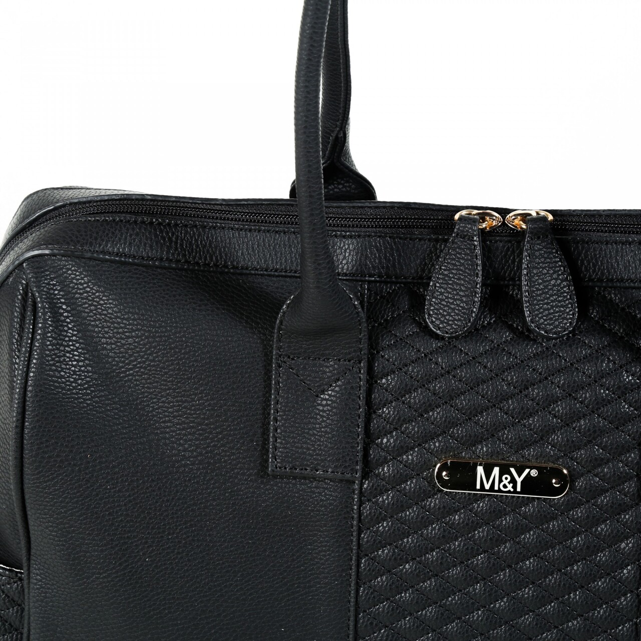 مجموعة حقيبة العناية بالأم والطفل من إم آند واي جايا، لون أسود، 7240 - 4