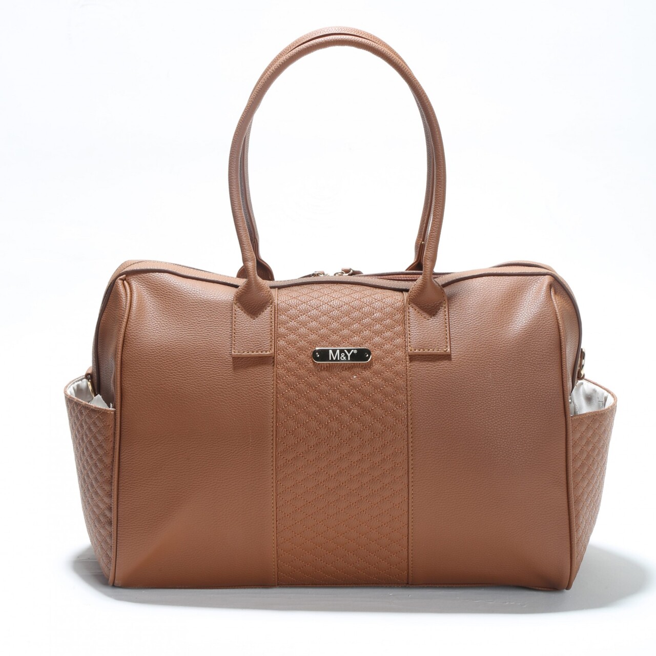 مجموعة حقيبة العناية بالأم والطفل من إم آند واي جايا، لون تان، 7240 - 2