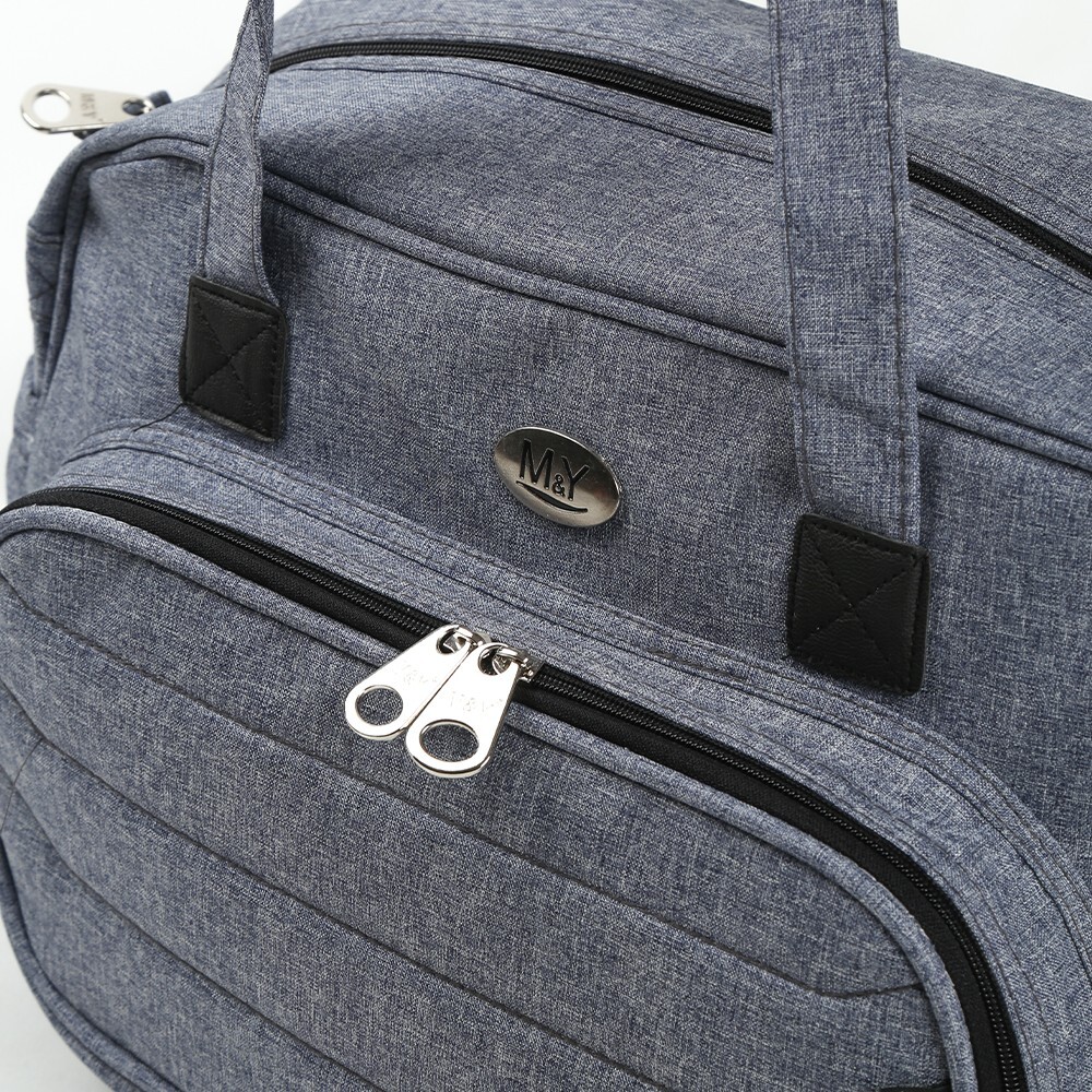 حقيبة العناية بالأم والطفل M&Y Selvi 6490 رمادية - 3