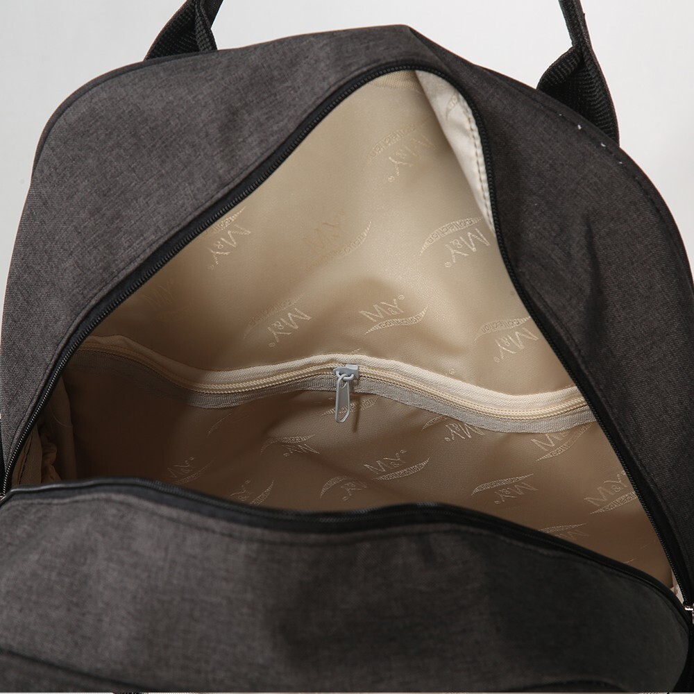 حقيبة ظهر M&Y Lucky للعناية بالأم والطفل 6690 باللون الأسود - 5