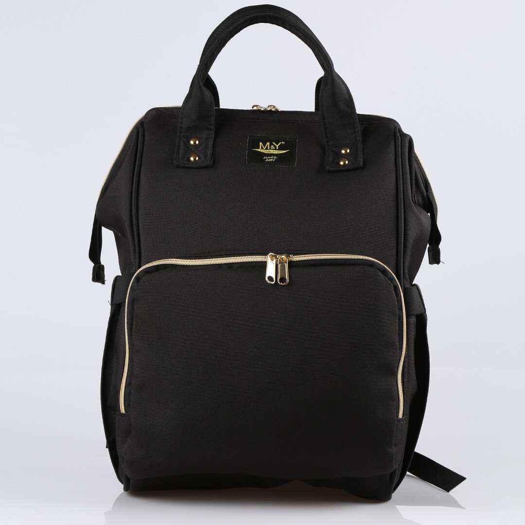 حقيبة ظهر M&Y Go Mother Baby Care 6610 باللون الأسود - 1