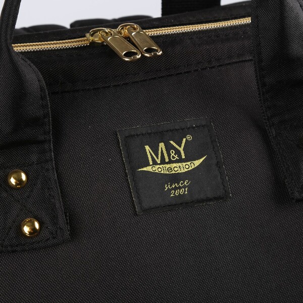 حقيبة ظهر M&Y Go Mother Baby Care 6610 باللون الأسود - 3