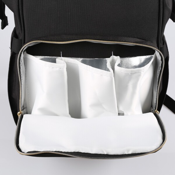 حقيبة ظهر M&Y Go Mother Baby Care 6610 باللون الأسود - 5