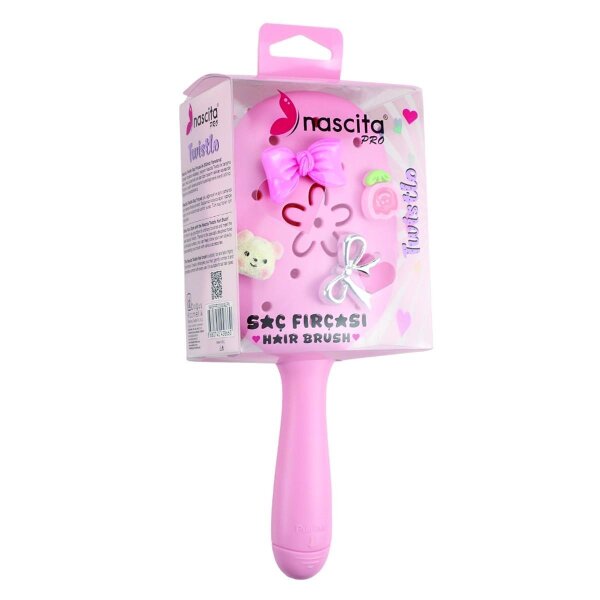 Nascita Twistlo Saç Fırçası Açık Pembe - 5