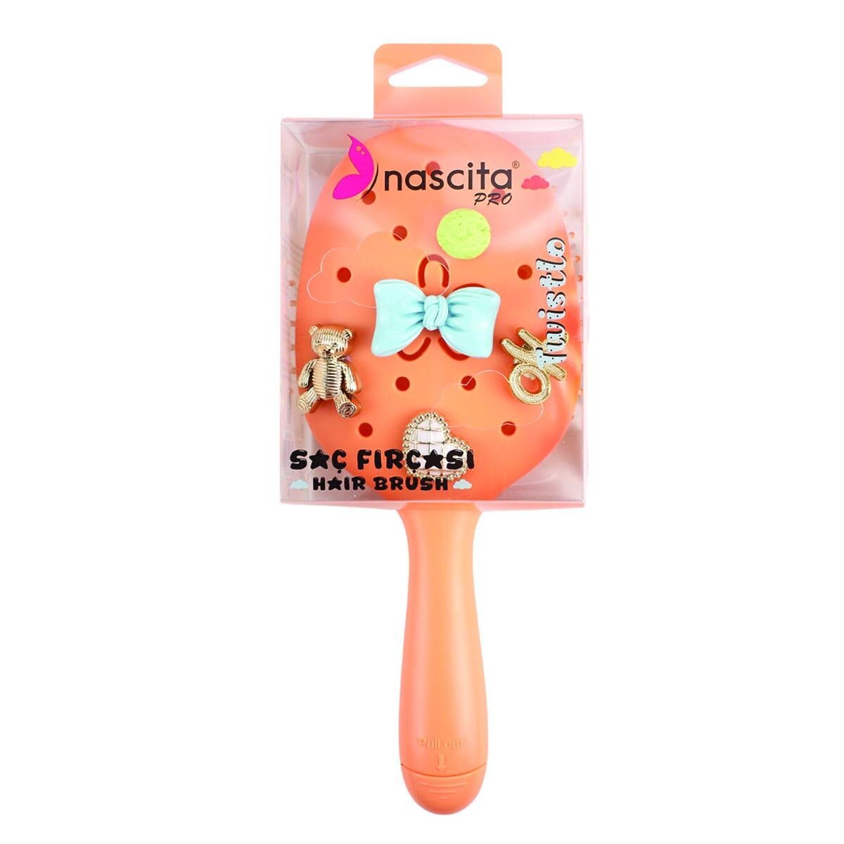 فرشاة شعر ناسيتا تويستلو برتقالية - 5