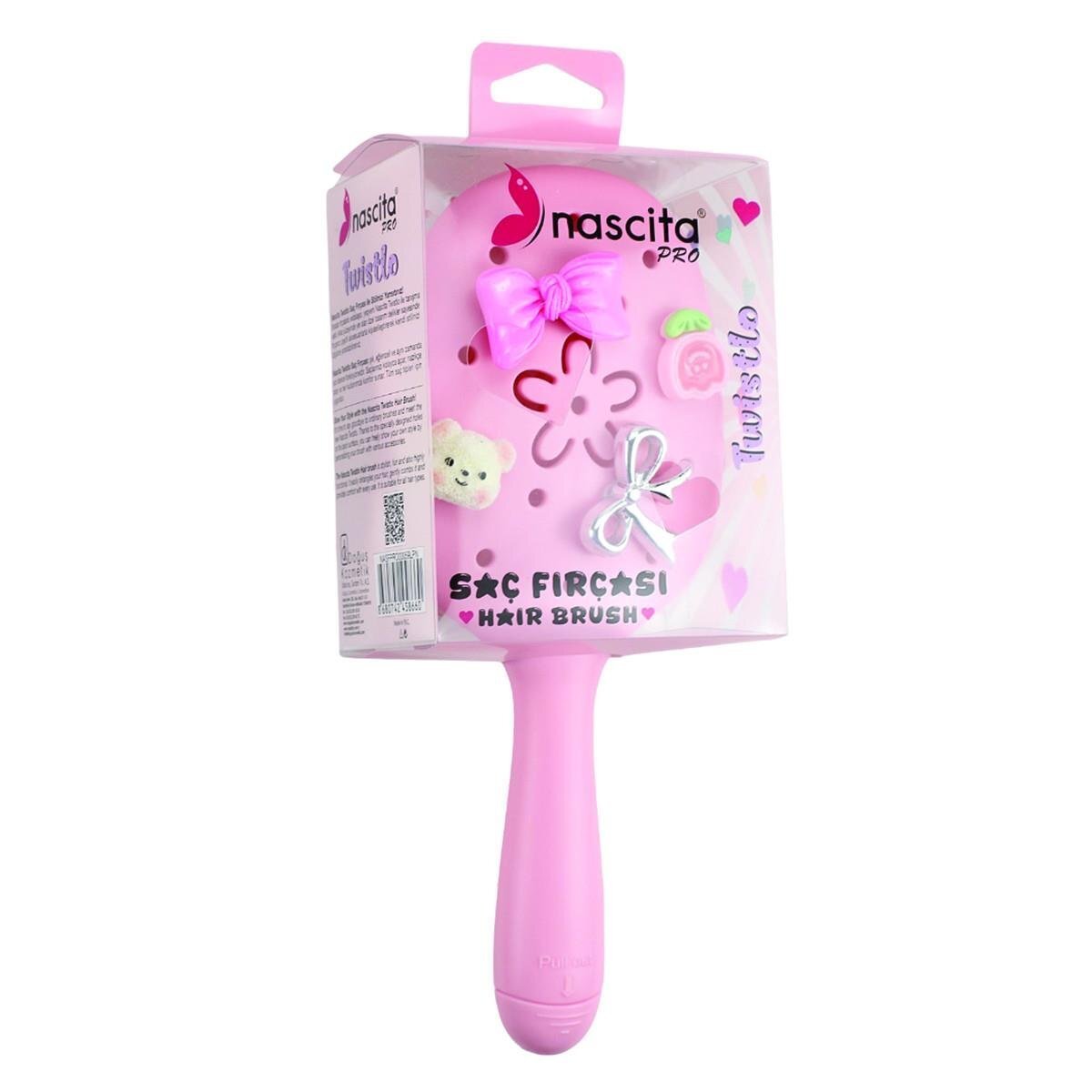 Nascita Twistlo Saç Fırçası Pembe - 5