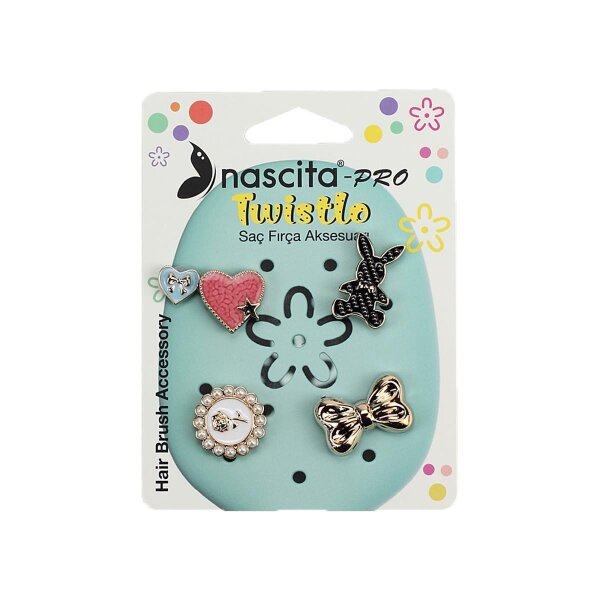 مجموعة ملحقات ناسيتا تويستلو 4 قطع برتقالية - Nascita