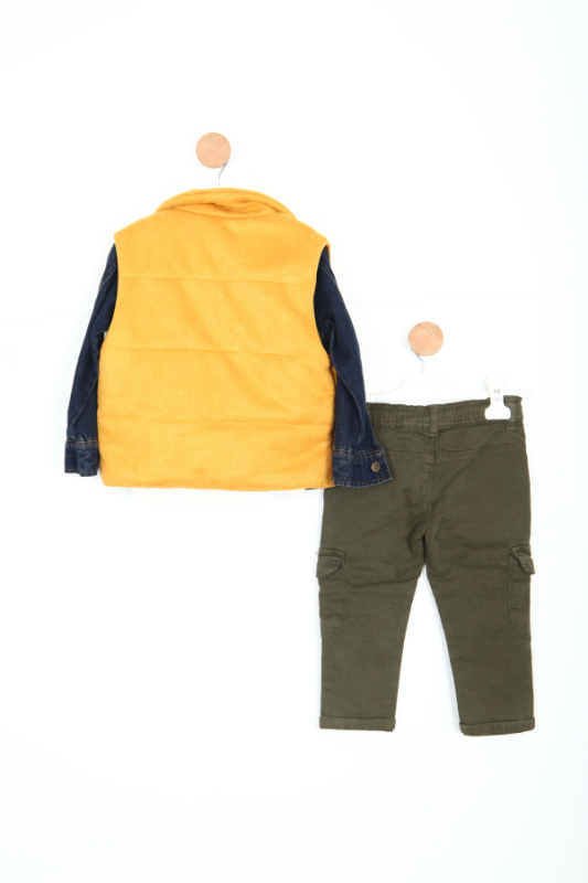 طقم للأولاد من عمر 2 إلى 5 سنوات 12088 - 4